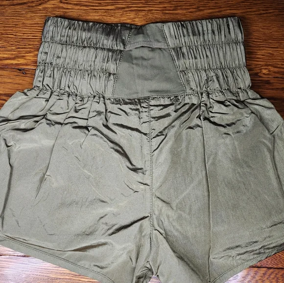 FP Movement The Way Home Shorts Army Green - Picture 5 of 7